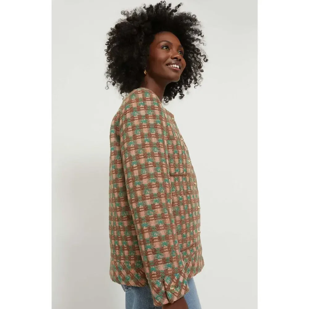 TUCKERNUCK Neapolitan Tweed Graham Jacket Size XXS NWT Retail $328 Tuckernuck